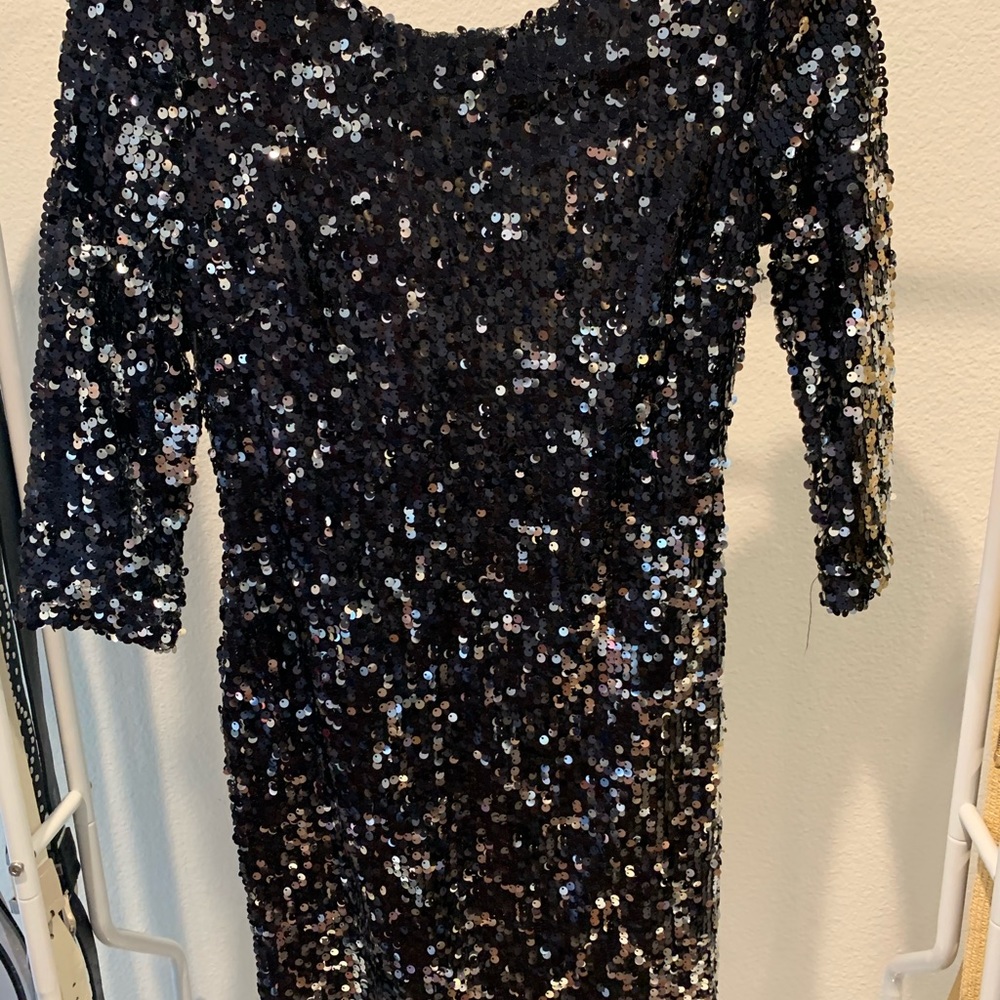 Sequin mini dress